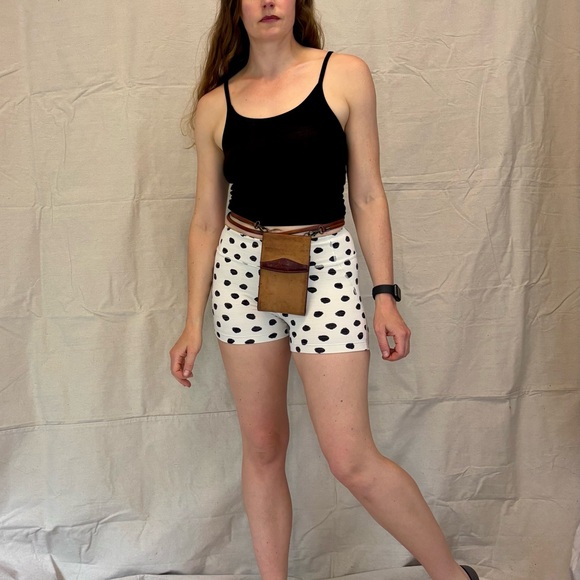 Vintage 90s Brown Leather Convertible Cross Body Wallet Travel Purse Timberland - Picture 1 of 11